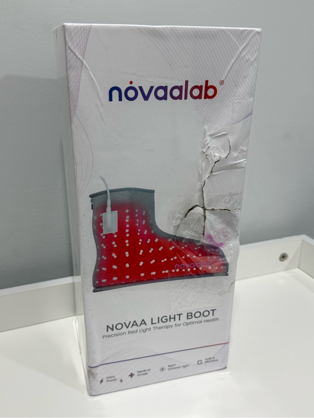 New Novaalab Red Light Boot With Remote